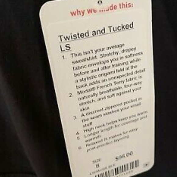 Lululemon Twisted and Tucked Sweatshirt - Picture 5 of 5